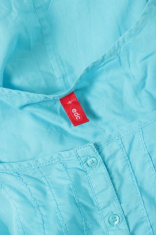 Γυναικείο πουκάμισο Edc By Esprit, Μέγεθος S, Χρώμα Μπλέ, Τιμή 11,13 €