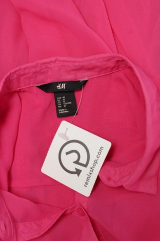 Γυναικείο πουκάμισο H&M, Μέγεθος L, Χρώμα Ρόζ , Τιμή 12,37 €