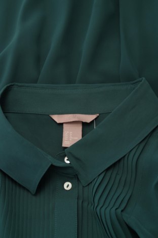 Γυναικείο πουκάμισο H&M, Μέγεθος XL, Χρώμα Πράσινο, Τιμή 18,09 €