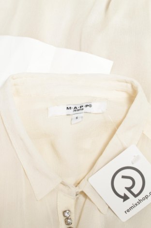 Γυναικείο πουκάμισο M.a.p.p., Μέγεθος S, Χρώμα Εκρού, Τιμή 18,56 €