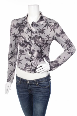 Γυναικείο πουκάμισο Tally Weijl, Μέγεθος L, Χρώμα Γκρί, Τιμή 20,10 €