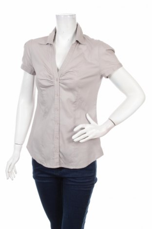 Γυναικείο πουκάμισο Terranova, Μέγεθος L, Χρώμα Γκρί, Τιμή 11,34 €