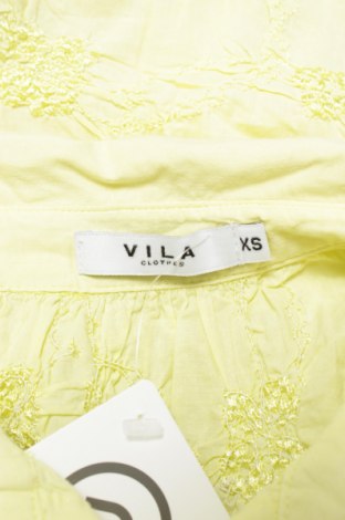 Γυναικείο πουκάμισο Vila, Μέγεθος XS, Χρώμα Πράσινο, Τιμή 10,82 €