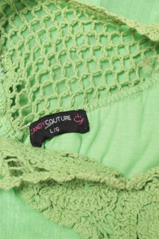 Дамски потник Candy Couture, Размер L, Цвят Зелен, Цена 22,00 лв.