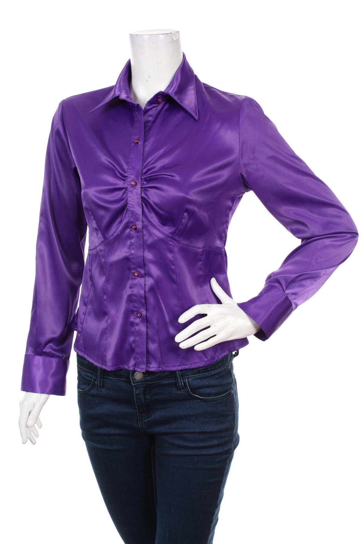 Γυναικείο πουκάμισο, Μέγεθος M, Χρώμα Βιολετί, Τιμή 17,53 €