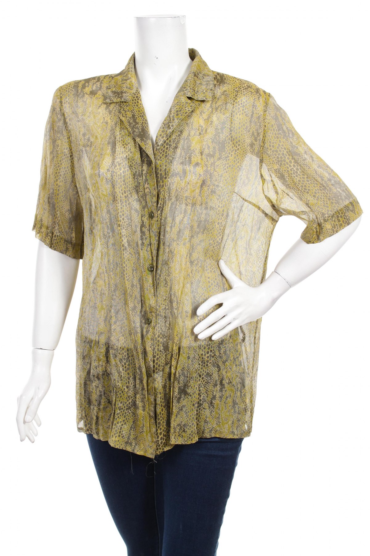 Γυναικείο πουκάμισο Monnari, Μέγεθος XL, Χρώμα Γκρί, Τιμή 12,37 €
