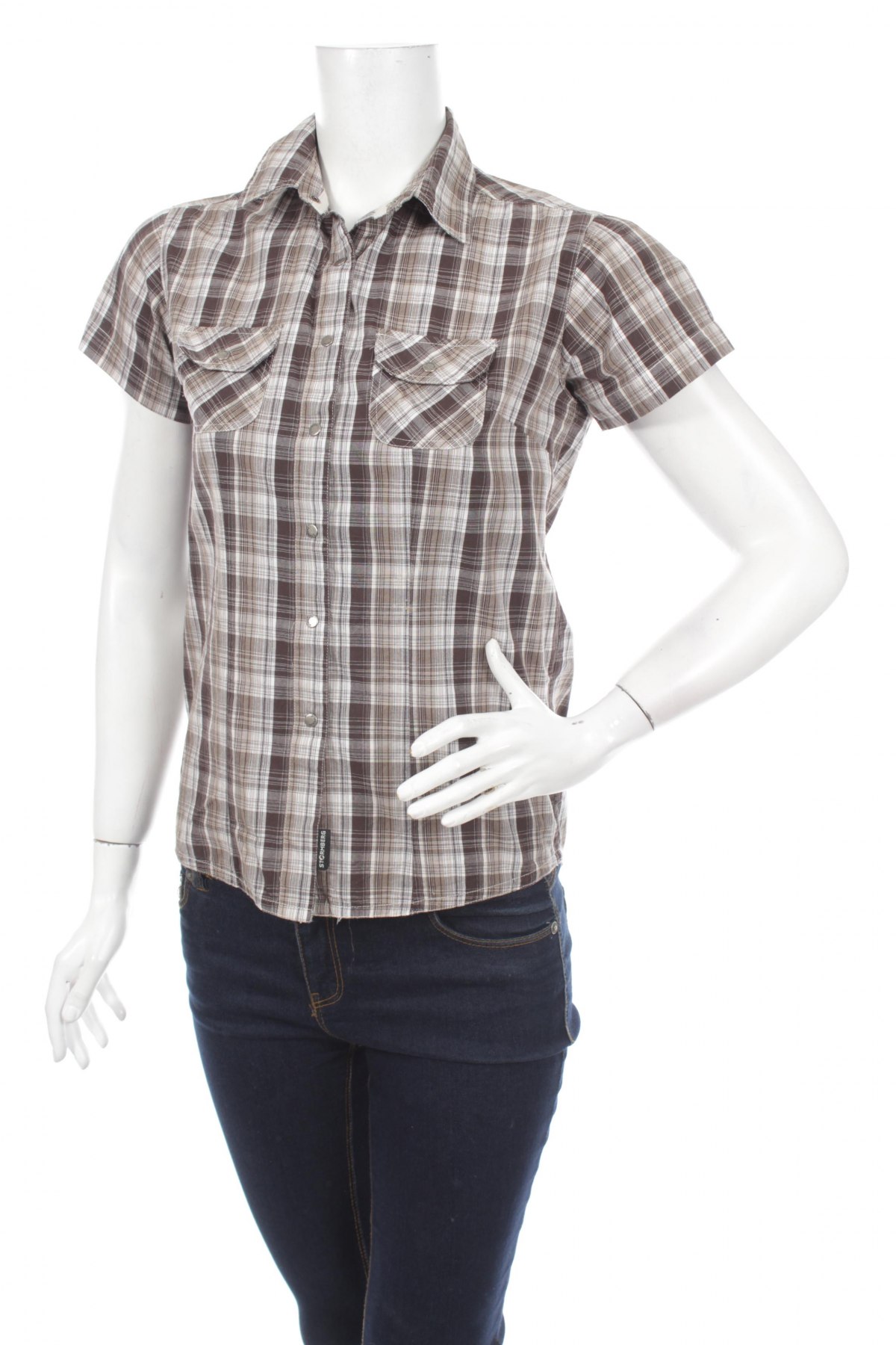 Γυναικείο πουκάμισο Stormberg, Μέγεθος S, Χρώμα Καφέ, Τιμή 15,41 €