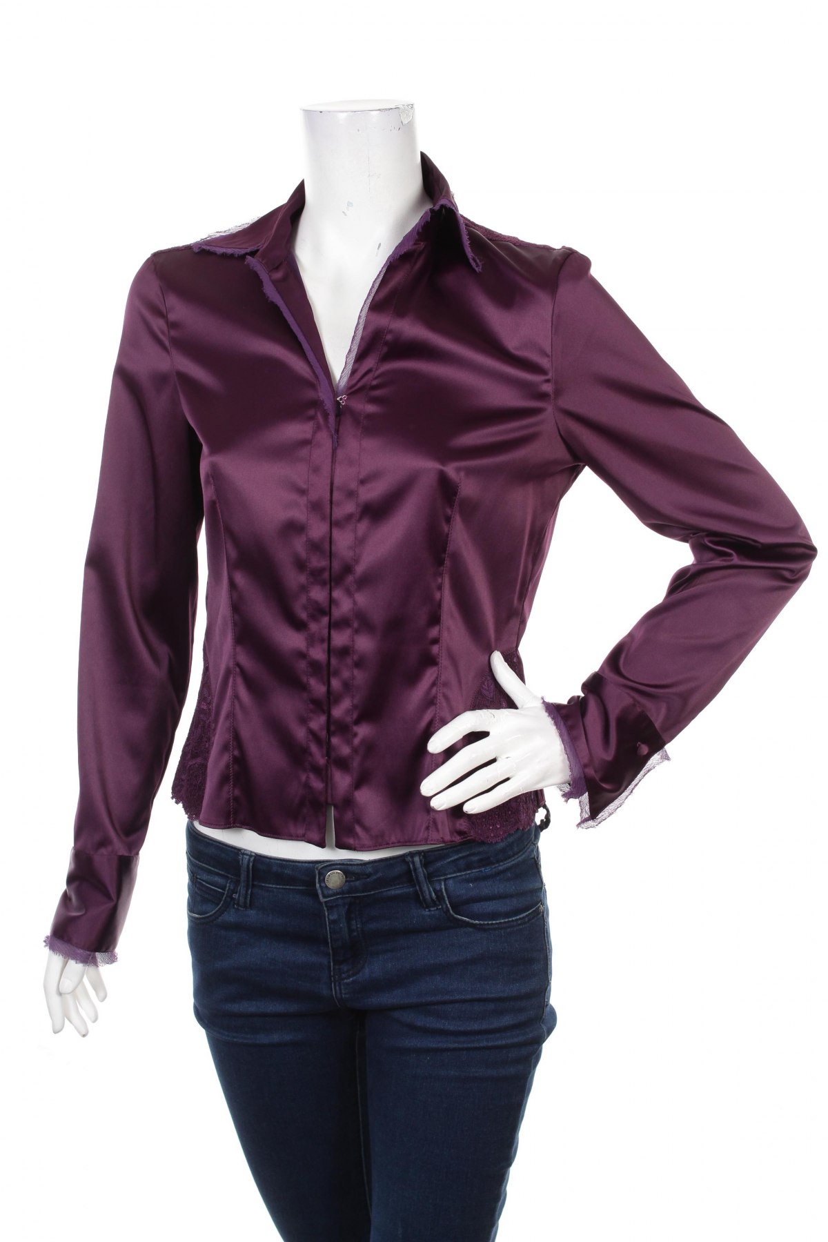 Γυναικείο πουκάμισο Taifun By Gerry Weber, Μέγεθος M, Χρώμα Βιολετί, Τιμή 17,42 €