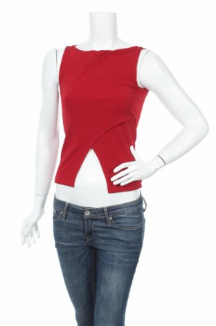 Γυναικείο αμάνικο μπλουζάκι, Μέγεθος S, Χρώμα Κόκκινο, Τιμή 11,34 €