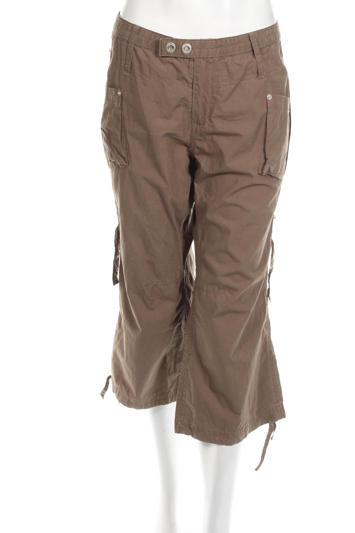 Дамски панталон O.ha, Размер M, Цвят Зелен, Цена 20,40 лв.