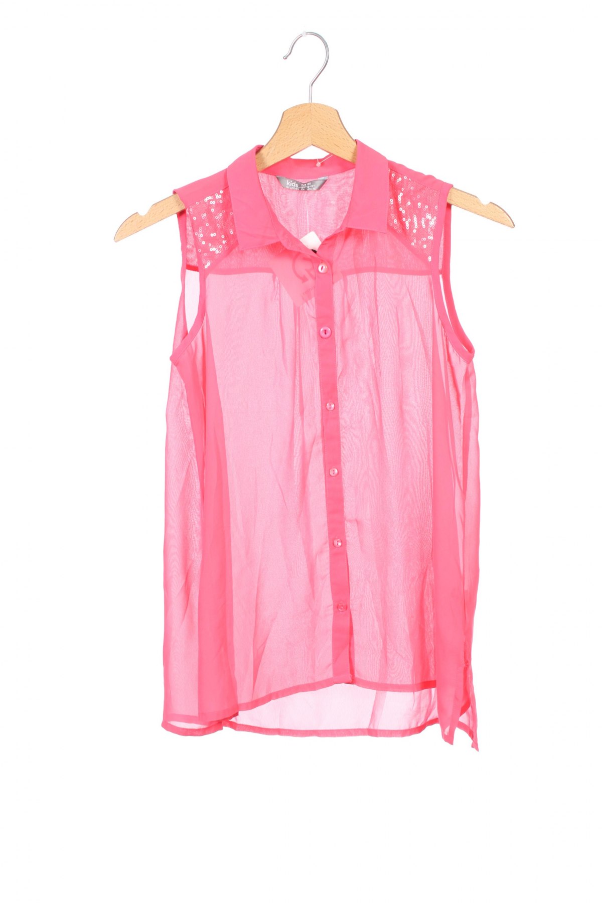 Παιδικό πουκάμισο Lindex, Μέγεθος 11-12y/ 152-158 εκ., Χρώμα Ρόζ , Τιμή 9,90 €