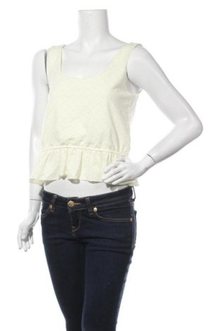 Γυναικείο αμάνικο μπλουζάκι Even&Odd, Μέγεθος XL, Χρώμα Κίτρινο, 96% πολυεστέρας, 4% ελαστάνη, Τιμή 6,70 €