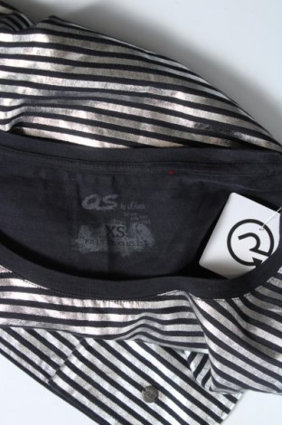Γυναικεία μπλούζα Q/S by S.Oliver, Μέγεθος XS, Χρώμα Ασημί, Τιμή 2,89 €
