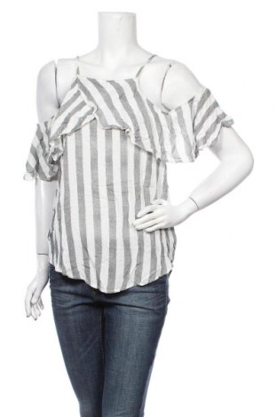 Damen Shirt Staccato, Größe M, Farbe Grau, Viskose, Preis 5,43 €