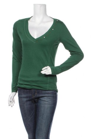 Damen Shirt Zuiki, Größe M, Farbe Grün, Baumwolle, Preis 17,19 €