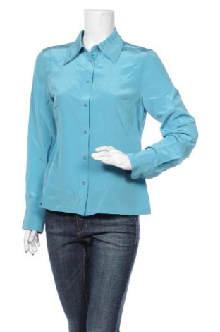 Γυναικείο πουκάμισο Diane Von Furstenberg, Μέγεθος XS, Χρώμα Μπλέ, Μετάξι, Τιμή 106,55 €