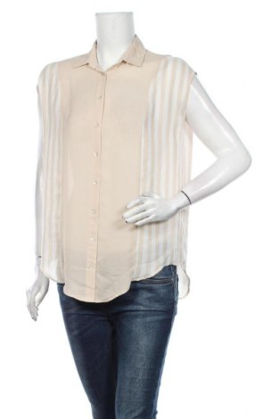 Γυναικείο πουκάμισο Giordano, Μέγεθος S, Χρώμα  Μπέζ, 100% πολυεστέρας, Τιμή 3,90 €