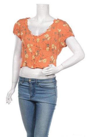 Γυναικείο πουκάμισο Miss Shop, Μέγεθος XL, Χρώμα Πορτοκαλί, Τιμή 1,71 €