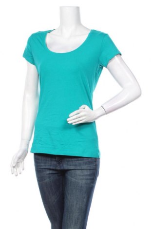 Damen T-Shirt Now, Größe XL, Farbe Grün, Baumwolle, Elastan, Preis 11,14 €