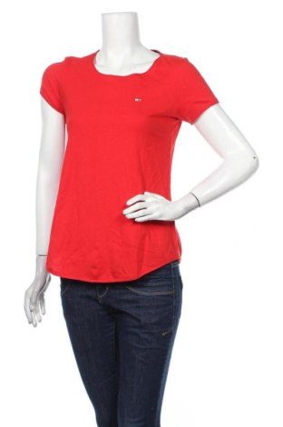 Dámske tričko Tommy Hilfiger, Veľkosť XS, Farba Červená, 100% bavlna, Cena  30,54 €