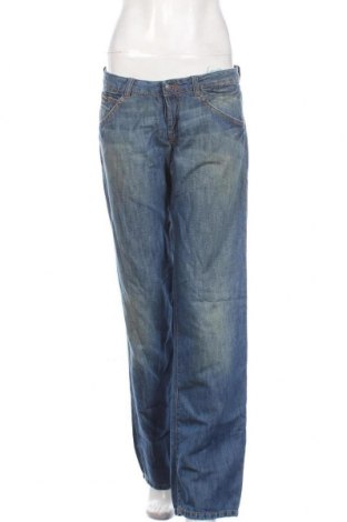 Damskie jeansy Calvin Klein Jeans, Rozmiar M, Kolor Niebieski, 60% bawełna, 40% len, Cena 274,68 zł
