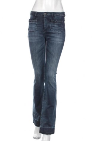 Damskie jeansy Le Temps Des Cerises, Rozmiar S, Kolor Niebieski, 92% bawełna, 8% elastyna, Cena 180,18 zł