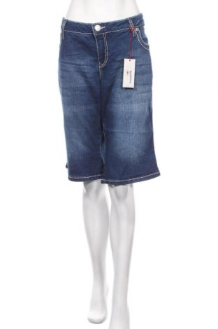 Дамски къс панталон Kangaroos, Размер XXL, Цвят Син, 98% памук, 2% еластан, Цена 58,85 лв.