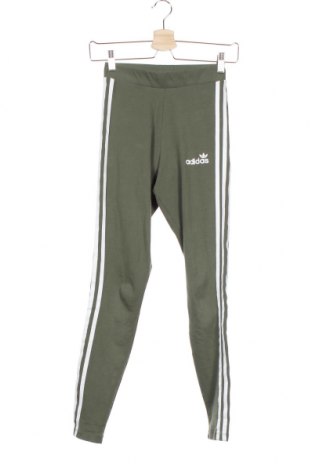Damen Leggings Adidas, Größe XXS, Farbe Grün, 93% Baumwolle, 7% Elastan, Preis 13,22 €