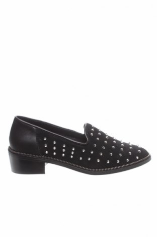 Дамски обувки The Kooples, Размер 36, Цвят Черен, Естествен велур, естествена кожа, Цена 199,60 лв.