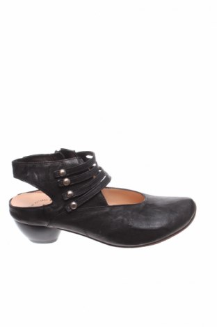 Дамски обувки Think!, Размер 38, Цвят Черен, Естествена кожа, Цена 115,60 лв.