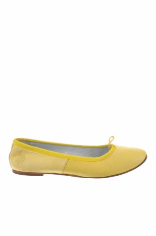 Дамски обувки U.S. Polo Assn., Размер 41, Цвят Жълт, Естествена кожа, Цена 87,36 лв.