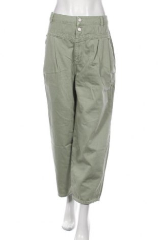 Γυναικείο παντελόνι Whistles, Μέγεθος L, Χρώμα Πράσινο, Βαμβάκι, Τιμή 33,87 €