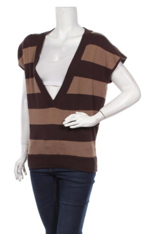 Γυναικείο πουλόβερ Ladies Choice, Μέγεθος M, Χρώμα Καφέ, Βαμβάκι, Τιμή 11,40 €