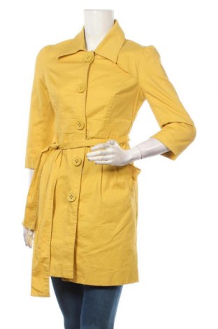 Damen Trenchcoat BB Dakota, Größe M, Farbe Gelb, 98% Baumwolle, 2% Elastan, Preis 15,66 €