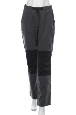 Damen Sporthose Jack Wolfskin, Größe M, Farbe Grau, 65% Polyester, 35% Baumwolle, Preis 65,76 €