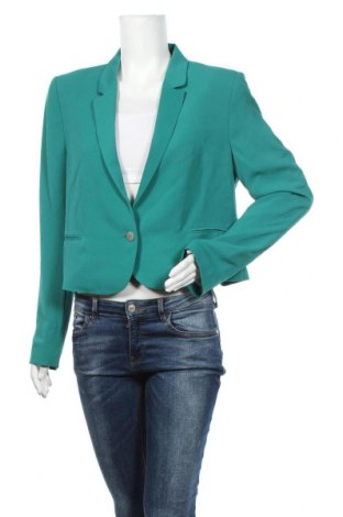 Damen Blazer IKKS, Größe XL, Farbe Grün, 50% Viskose, 50% Acetat, Preis 73,99 €