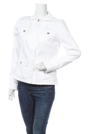 Γυναικείο μπουφάν Tommy Hilfiger, Μέγεθος M, Χρώμα Λευκό, Τιμή 50,33 €
