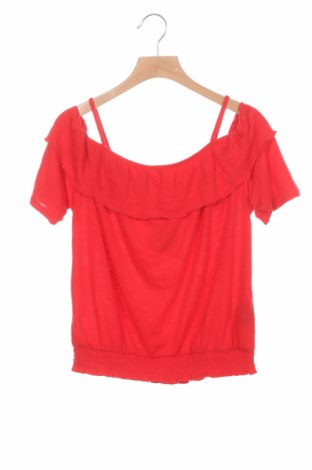 Bluză pentru copii H&M, Mărime 10-11y/ 146-152 cm, Culoare Roșu, 65% poliester, 35% viscoză, Preț 19,89 Lei