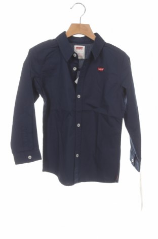 Dětská košile  Levi's, Velikost 5-6y/ 116-122 cm, Barva Modrá, 97% bavlna, 3% elastan, Cena  711,00 Kč