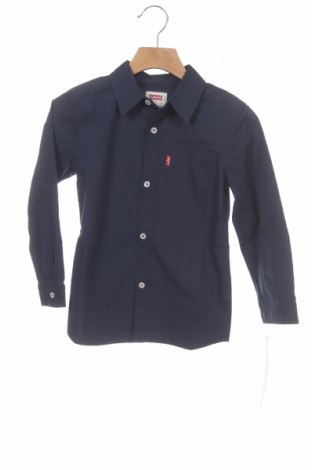 Dětská košile  Levi's, Velikost 3-4y/ 104-110 cm, Barva Modrá, 97% bavlna, 3% elastan, Cena  711,00 Kč