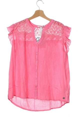 Dětská košile  Pepe Jeans, Velikost 15-18y/ 170-176 cm, Barva Růžová, Viskóza, Cena  515,00 Kč