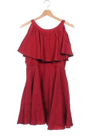Kinderkleid, Größe 11-12y/ 152-158 cm, Farbe Rot, Polyester, Preis 13,78 €