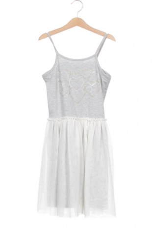 Детска рокля Esprit, Размер 7-8y/ 128-134 см, Цвят Сив, 67% полиестер, 29% памук, 4% еластан, Цена 32,40 лв.