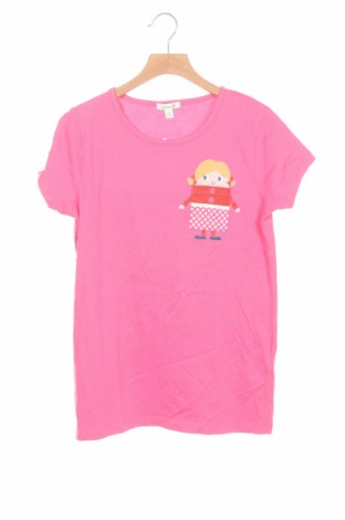 Детска тениска Bossini, Размер 12-13y/ 158-164 см, Цвят Розов, Памук, Цена 6,82 лв.