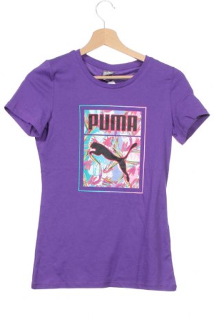 Tricou pentru copii PUMA, Mărime 13-14y/ 164-168 cm, Culoare Mov, Bumbac, Preț 157,89 Lei