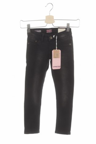 Dětské džíny  Vingino, Velikost 6-7y/ 122-128 cm, Barva Černá, 87% bavlna, 10% jiné tkaniva , 3% elastan, Cena  658,00 Kč