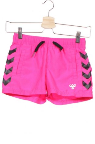 Dětské krátké kalhoty  Hummel, Velikost 9-10y/ 140-146 cm, Barva Růžová, Polyester, Cena  213,00 Kč