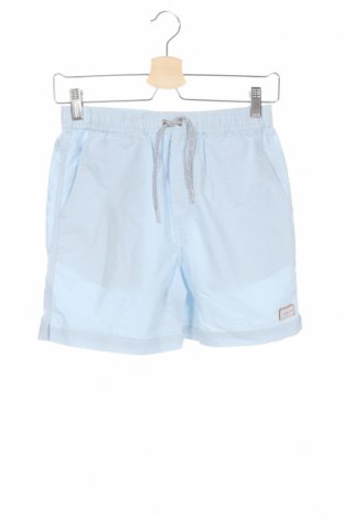 Pantaloni scurți pentru copii Industrie, Mărime 11-12y/ 152-158 cm, Culoare Albastru, 51% bumbac, 43% poliester, 6% elastan, Preț 23,21 Lei
