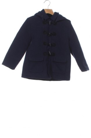 Dětský kabát  Tutto Piccolo, Velikost 4-5y/ 110-116 cm, Barva Modrá, 63% polyester, 32% viskóza, 5% elastan, Cena  2 707,00 Kč
