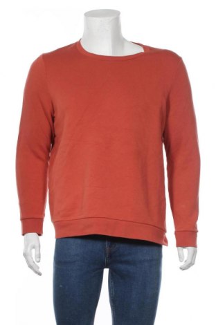 Herren Shirt COS, Größe M, Farbe Orange, 89% Baumwolle, 8% Polyamid, 3% Elastan, Preis 21,16 €